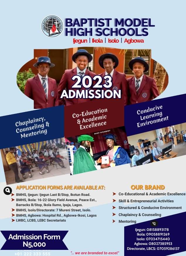2023 Admission